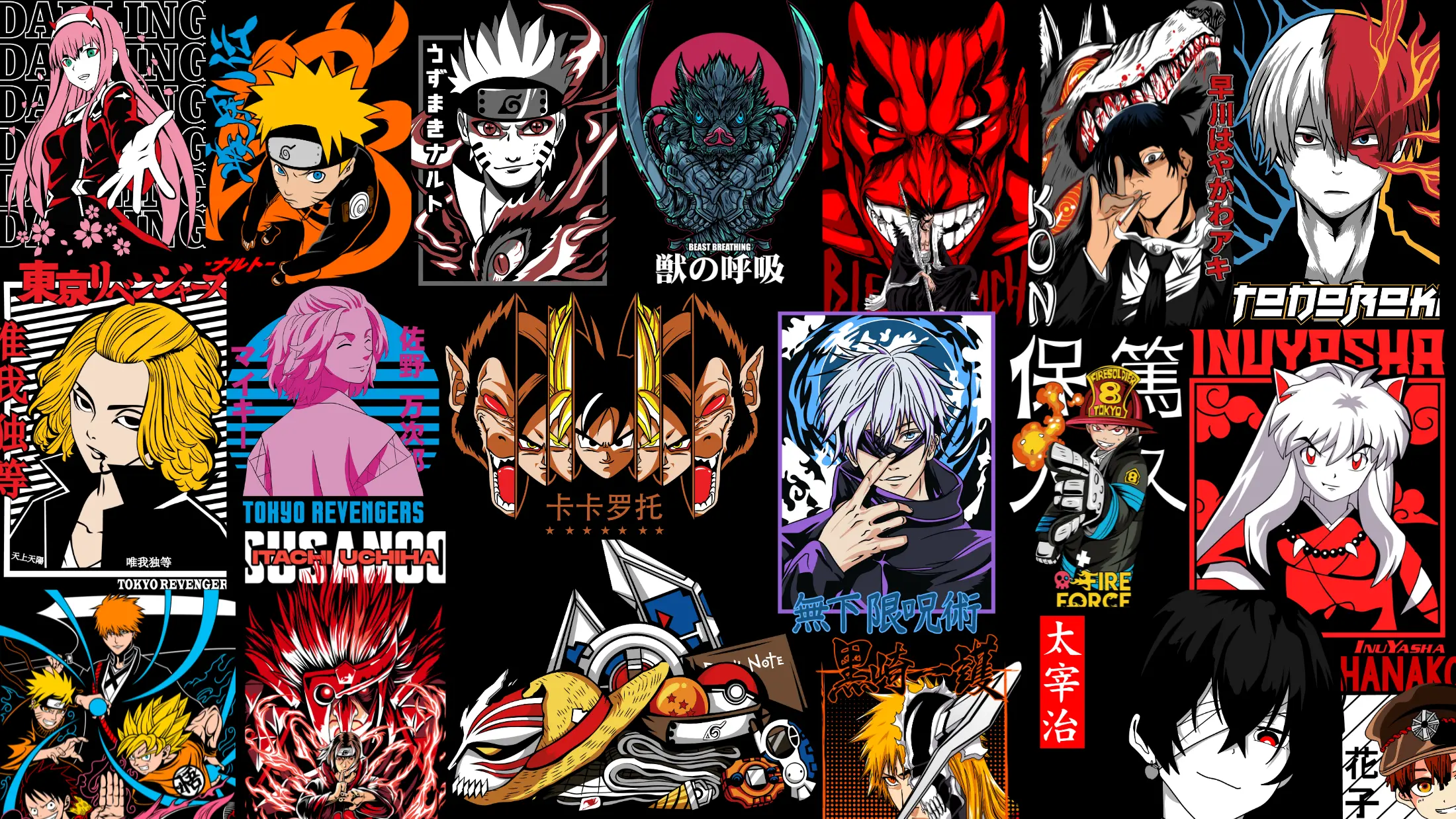 ANIME DESIGNS (5)